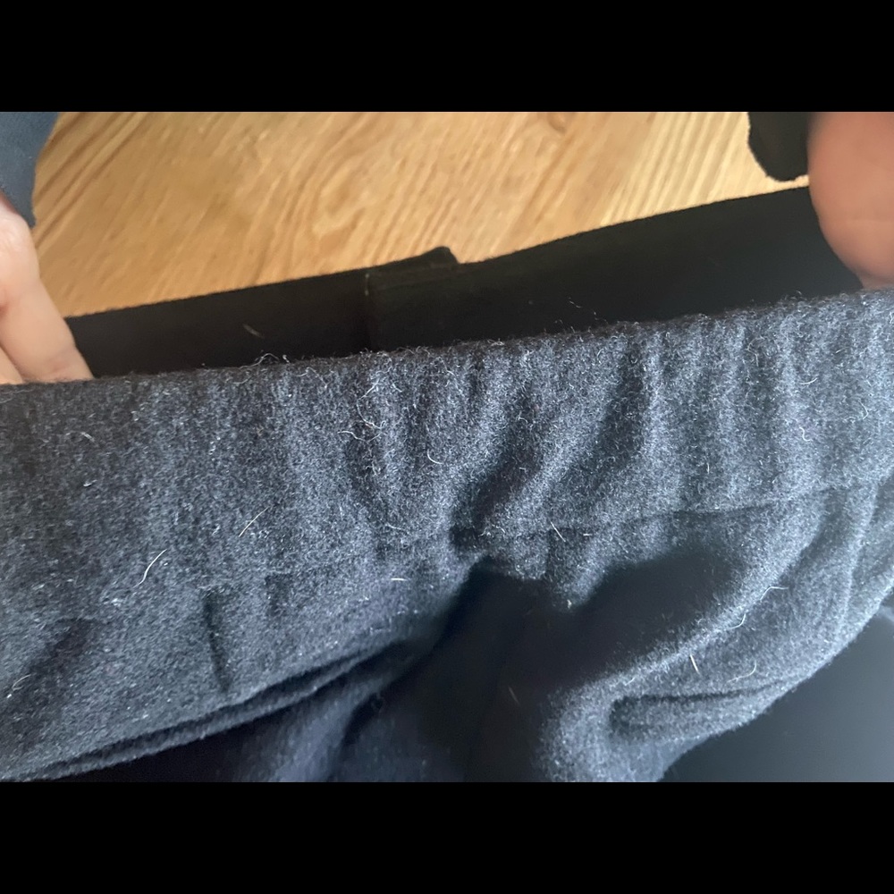 Amomento size 0 black wool pants in nice condition - Picture 9 of 9